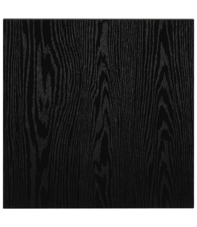 2-delige Badkamermeubelset keramiek zwart