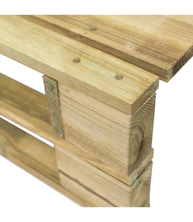 Tuinpoef pallet hout