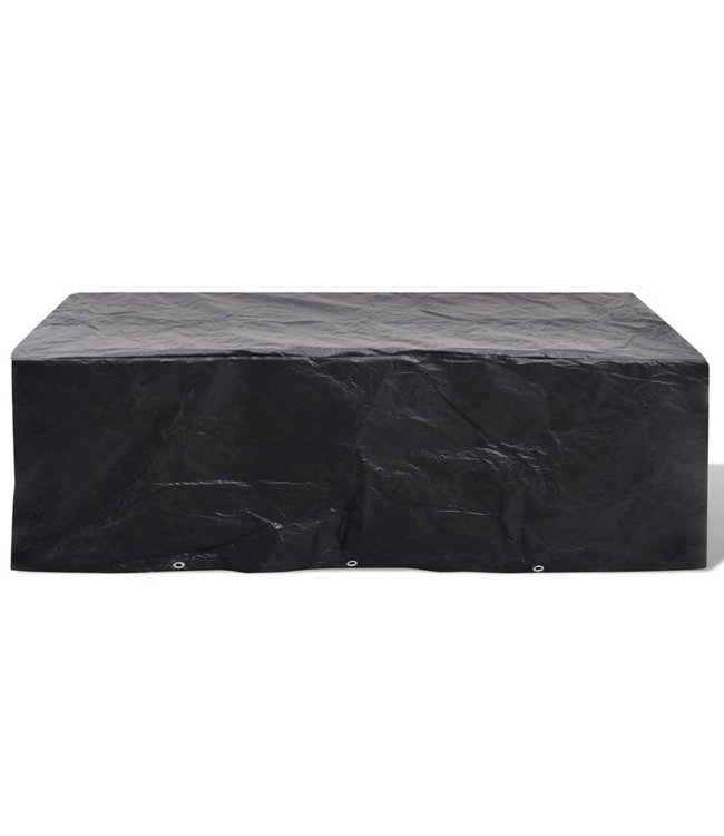 Tuinmeubelhoes voor 8-persoons poly rattan set 10 oogjes 300 x 140 cm
