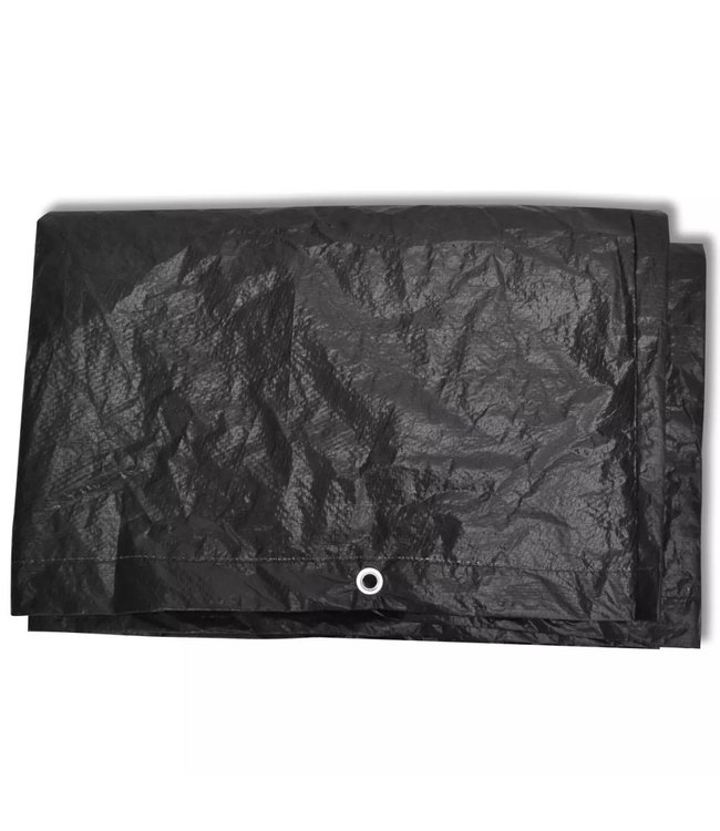 Tuinmeubelhoes voor 8-persoons poly rattan set 10 oogjes 300 x 140 cm