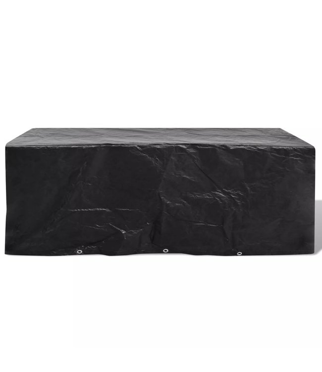 Tuinmeubelhoes voor 8-persoons poly rattan set 229x113 cm