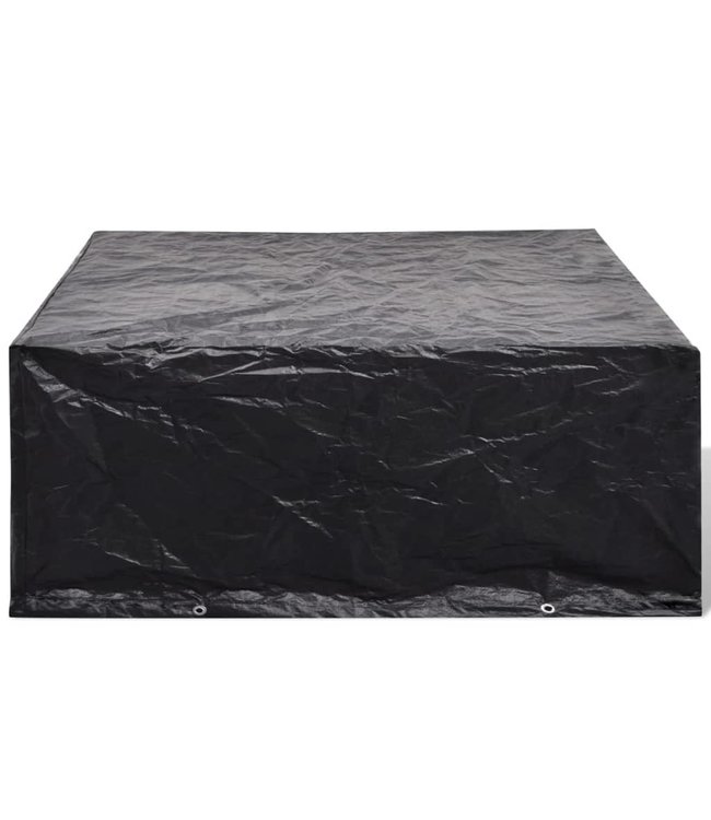 Tuinmeubelhoezen 2 st 10 ogen 260x260x90 cm