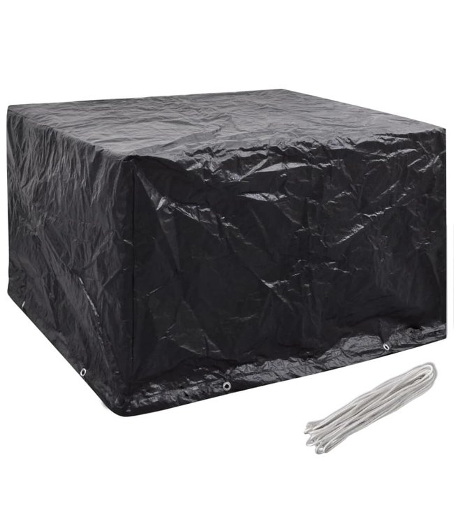 Tuinmeubelhoezen 2 st 8 ogen 135x135x90 cm