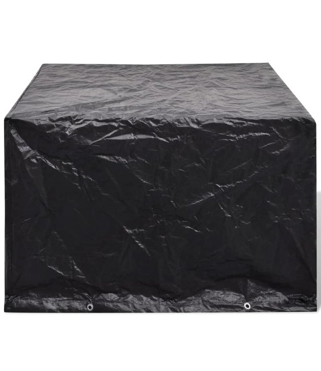 Tuinmeubelhoezen 2 st 8 ogen 135x135x90 cm