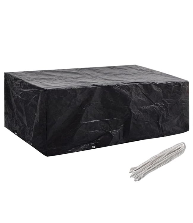 Tuinmeubelhoezen 2 st 8 ogen 200x160x70 cm