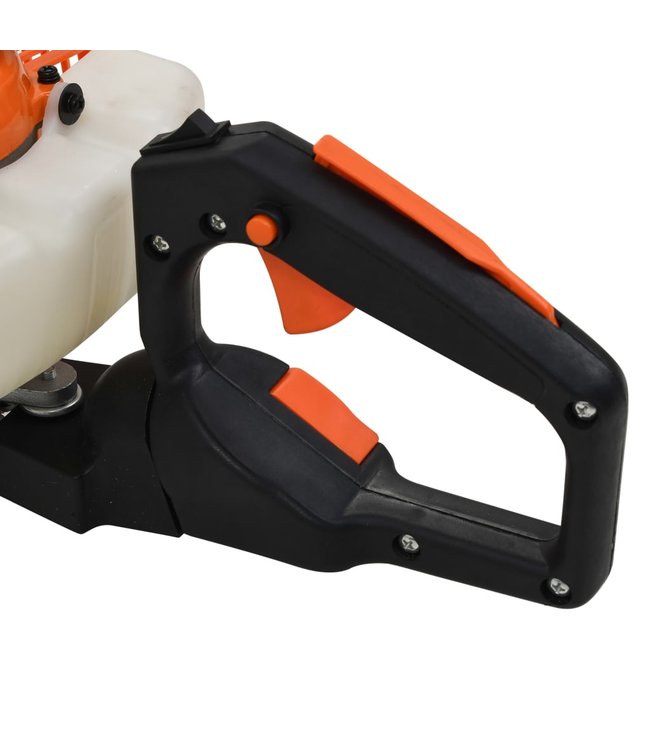 Heggenschaar op benzine 722 mm oranje en zwart