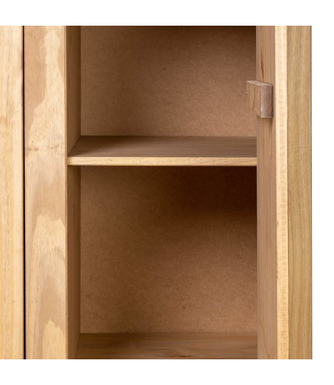 Kledingkast 3 deuren Panama Range 118x50x171,5 cm grenenhout