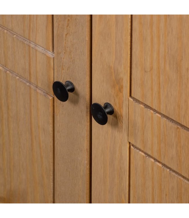 Kledingkast 3 deuren Panama Range 118x50x171,5 cm grenenhout