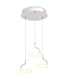 LED-hanglamp met 3 lampen warm wit