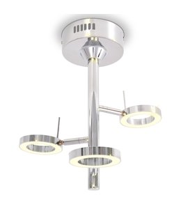 LED-plafondlamp met 3 lampen warm wit