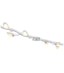 Plafondlamp met 6 LED-lampen G9 240 W