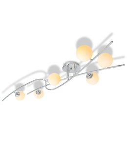 Plafondlamp met 6 LED-lampen G9 240 W