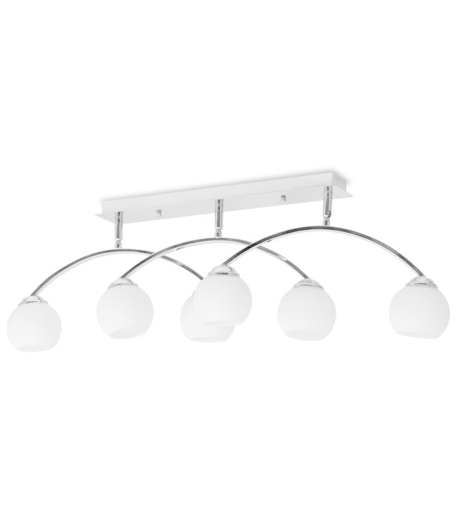 Plafondlamp met 6 LED-lampen G9 240 W