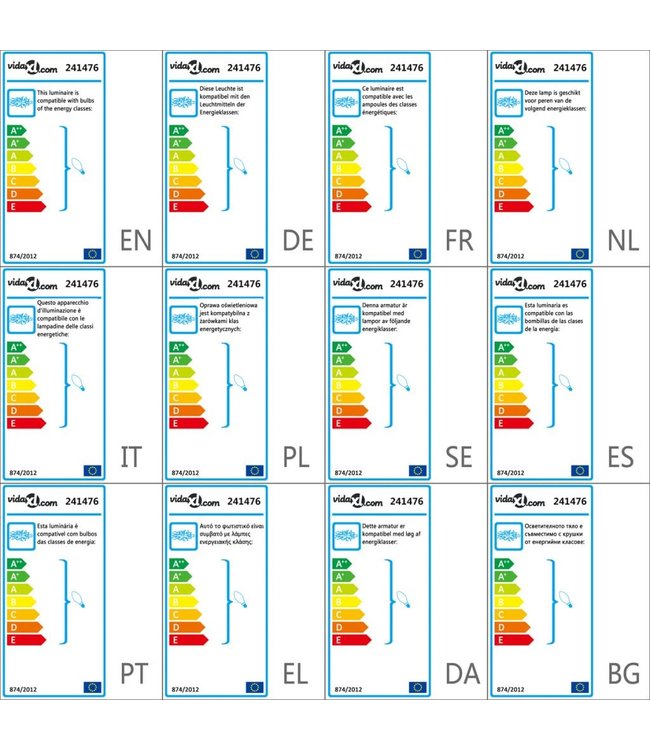 Plafondlamp met kristallen bladeren van acryl 5xE14 wit