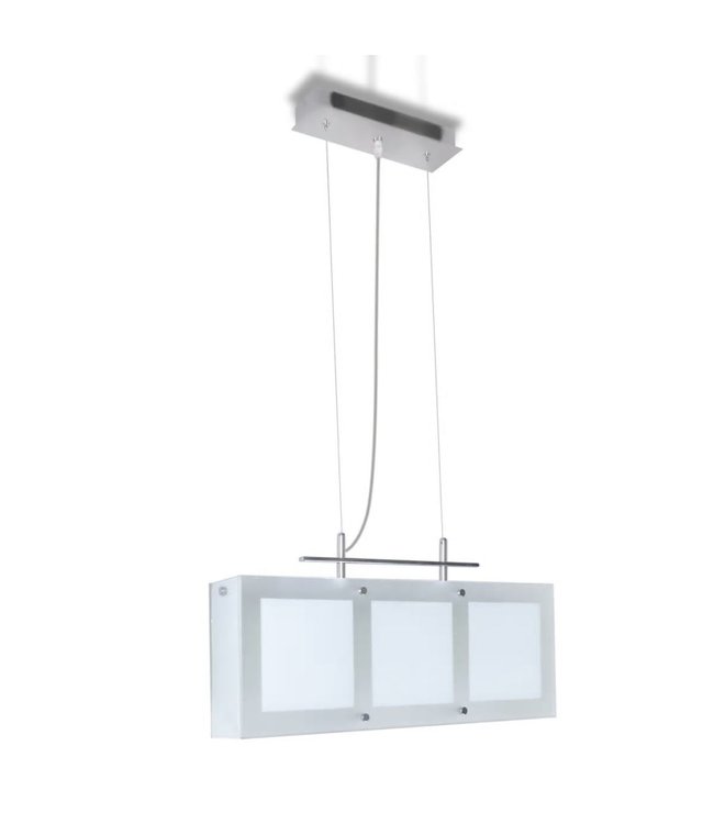 Eettafel glazen hanglamp (3 x E14)