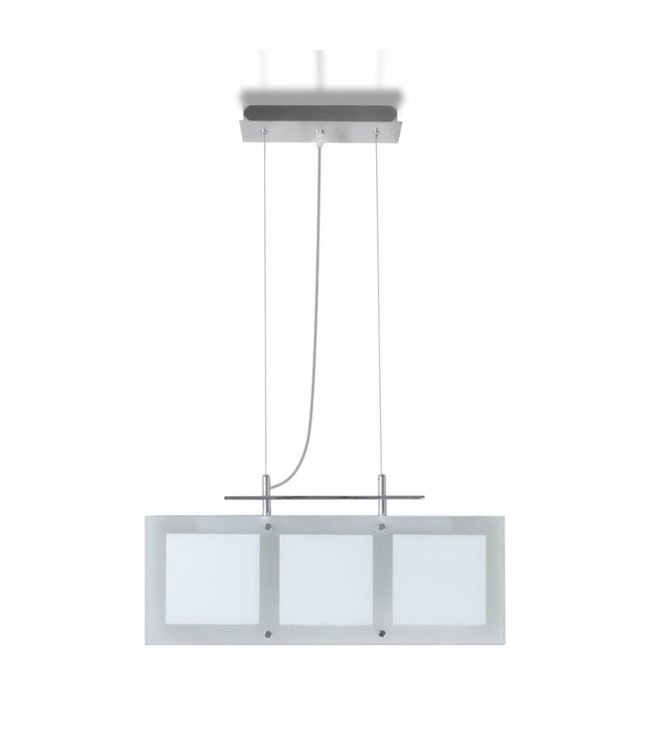 Eettafel glazen hanglamp (3 x E14)