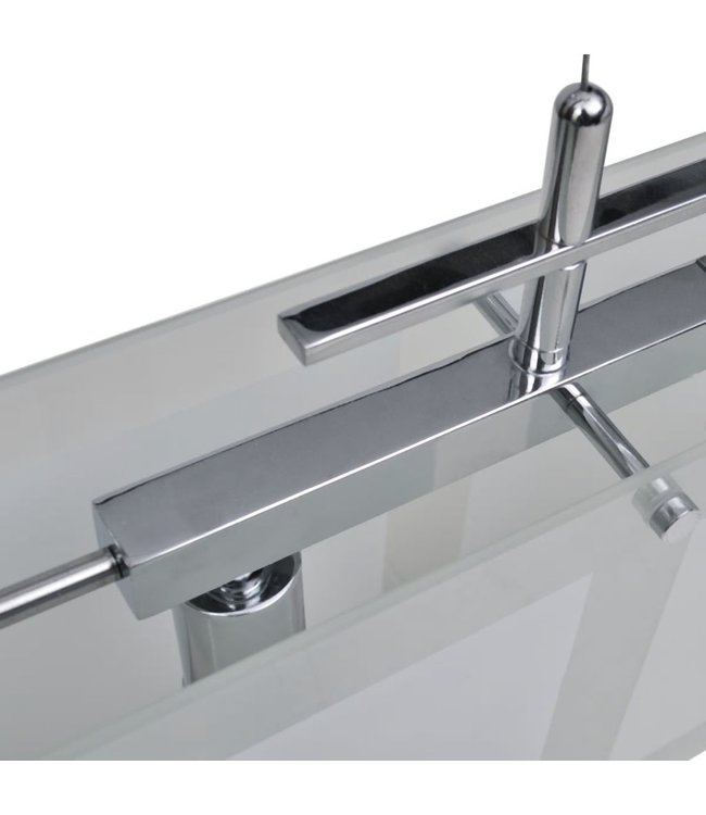 Eettafel glazen hanglamp (3 x E14)