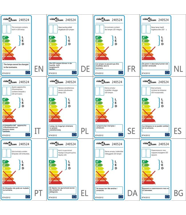 Design Hanglamp LED 6 x 2W rond