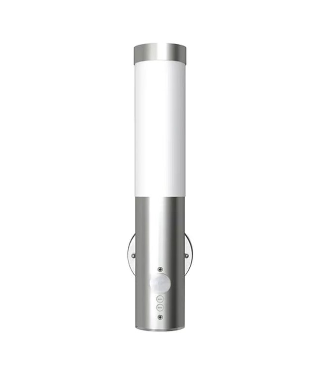 Buitenlamp RVS Savona met sensor (2 stuks)
