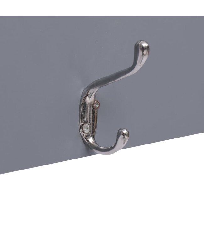 Wandkapstok WELCOME 74x29,5 cm grijs