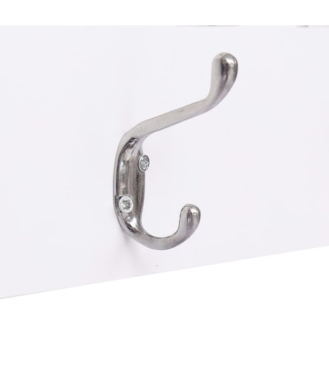 Wandkapstok WELCOME 74x29,5 cm wit