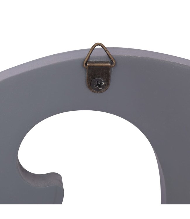 Wandkapstok FAMILY 74x29,5 cm grijs