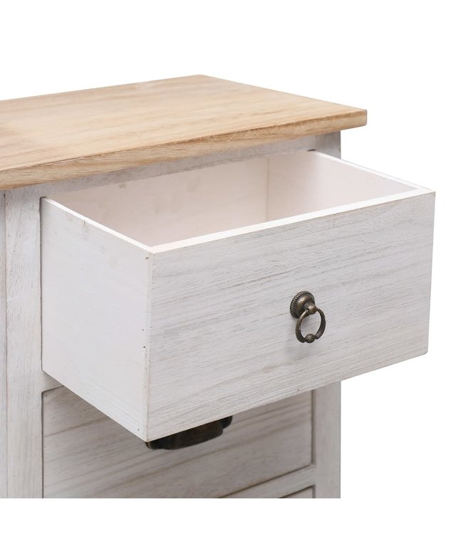 Bijzetkast 35x25x87 cm paulowniahout