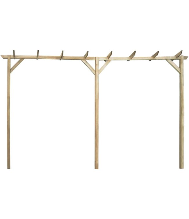 Pergola 400x40x205 cm hout