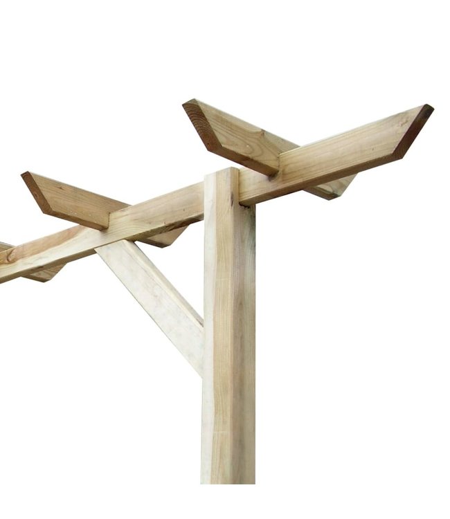 Pergola 200x40x205 cm hout