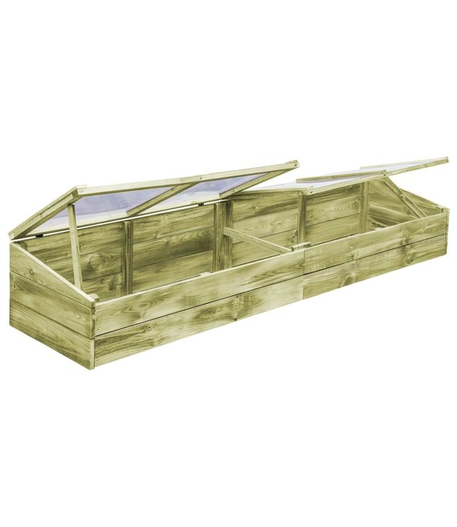 Kas 200x50x35 cm geïmpregneerd grenenhout