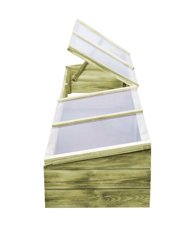 Kas 200x50x35 cm geïmpregneerd grenenhout