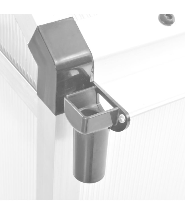 Broeikas 15,6 m³ 421x190x195 cm aluminium