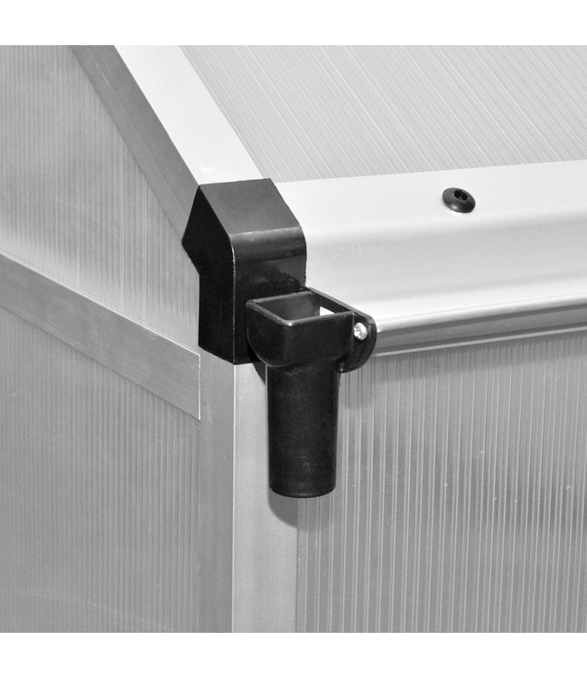 Broeikas versterkt aluminium 10,53 m²