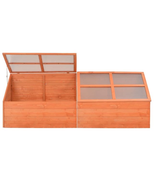 Broeikas 180x57x62 cm hout