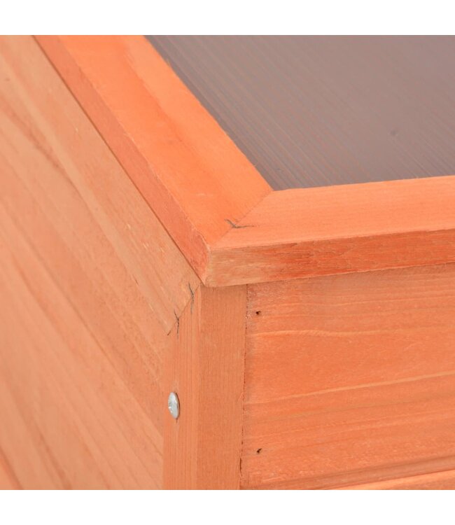 Broeikas 100x50x34 cm hout