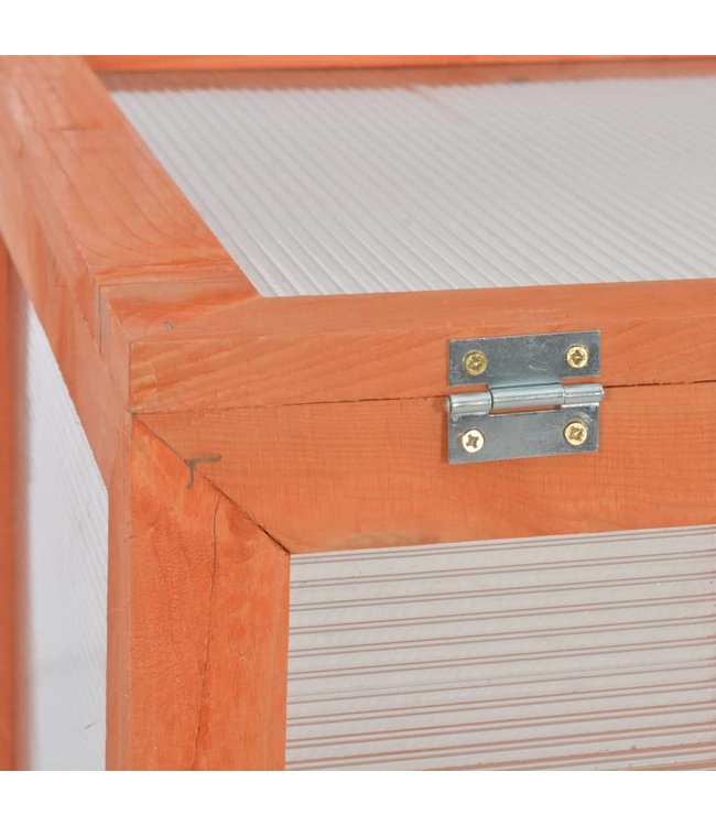 Broeikas 75x47x109 cm hout