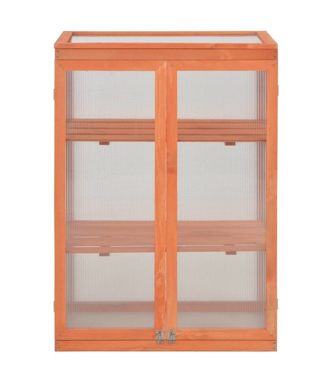 Broeikas 75x47x109 cm hout