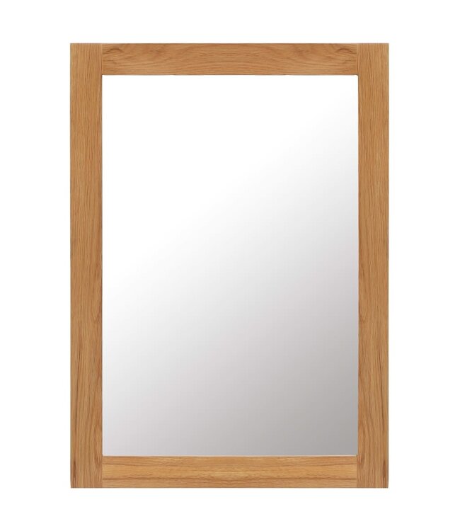Spiegel 50x70 cm massief eikenhout