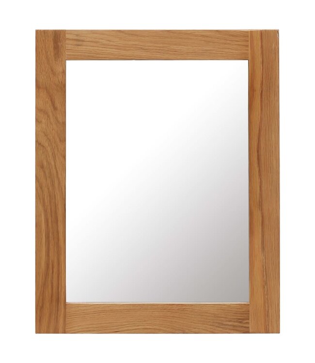 Spiegel 40x50 cm massief eikenhout