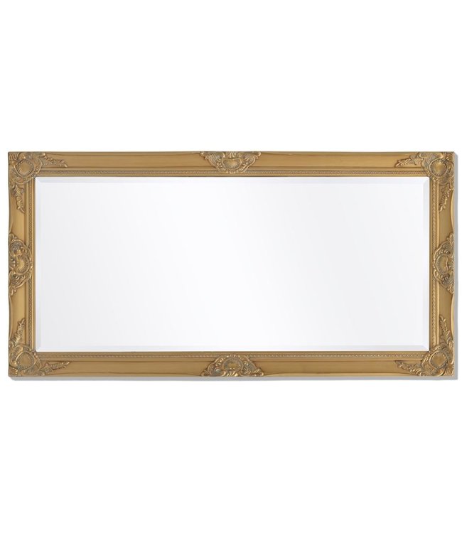 Wandspiegel Barok 120 x 60 cm goud
