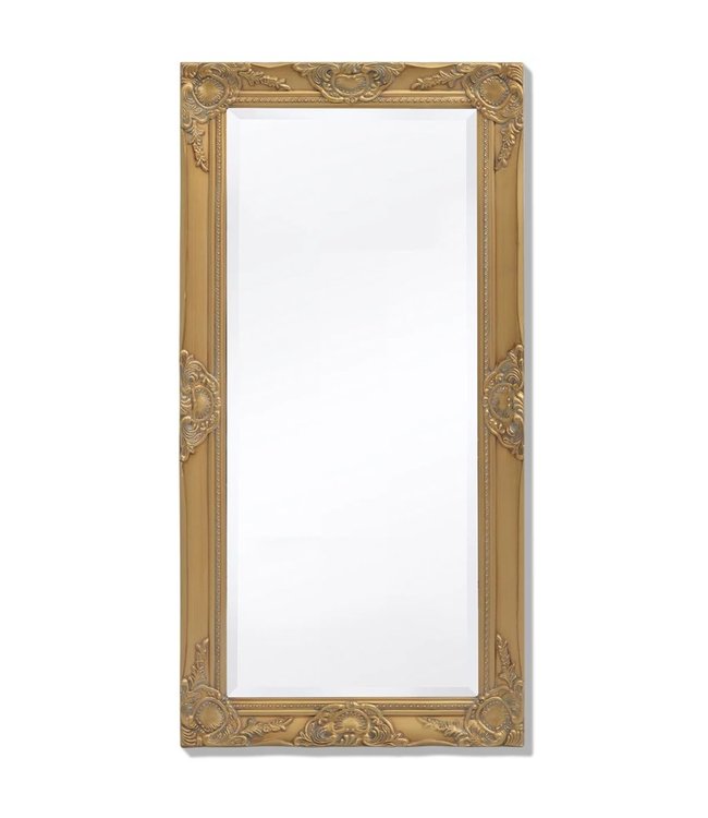 Wandspiegel Barok 100 x 50 cm goud
