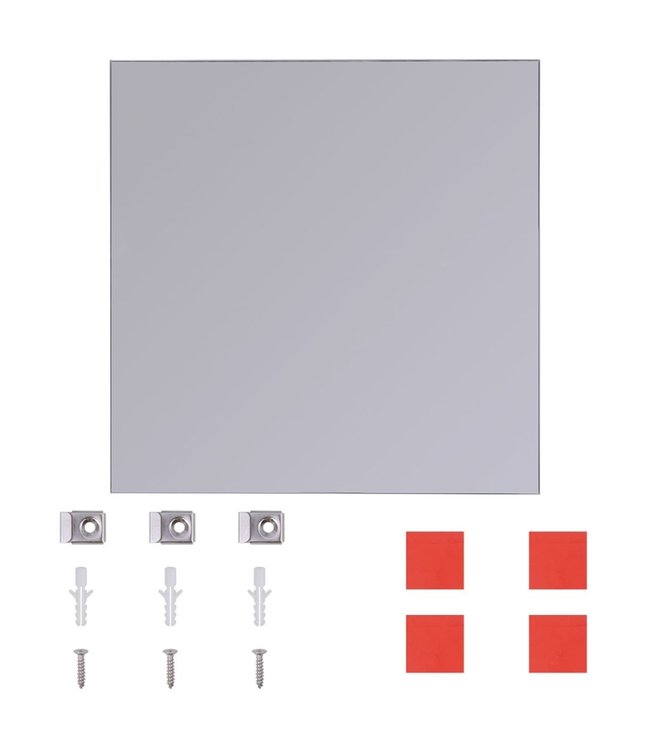 Spiegeltegels frameloos 8 st 20,5 cm glas