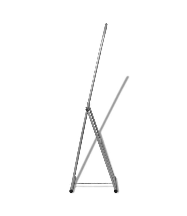 Spiegel vrijstaand rechthoekig grijs