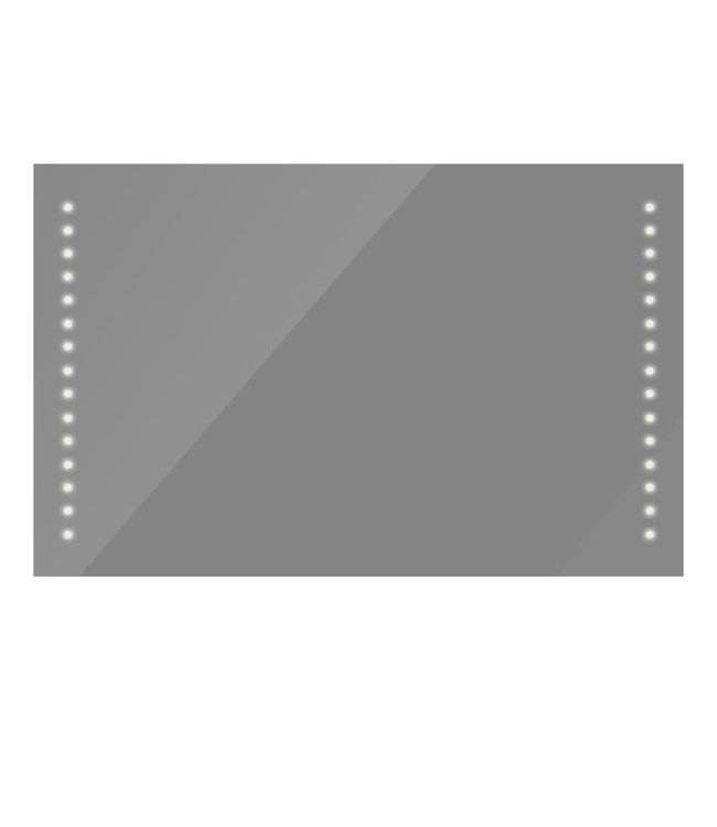 Badkamerspiegel met LEDs 100x60 cm