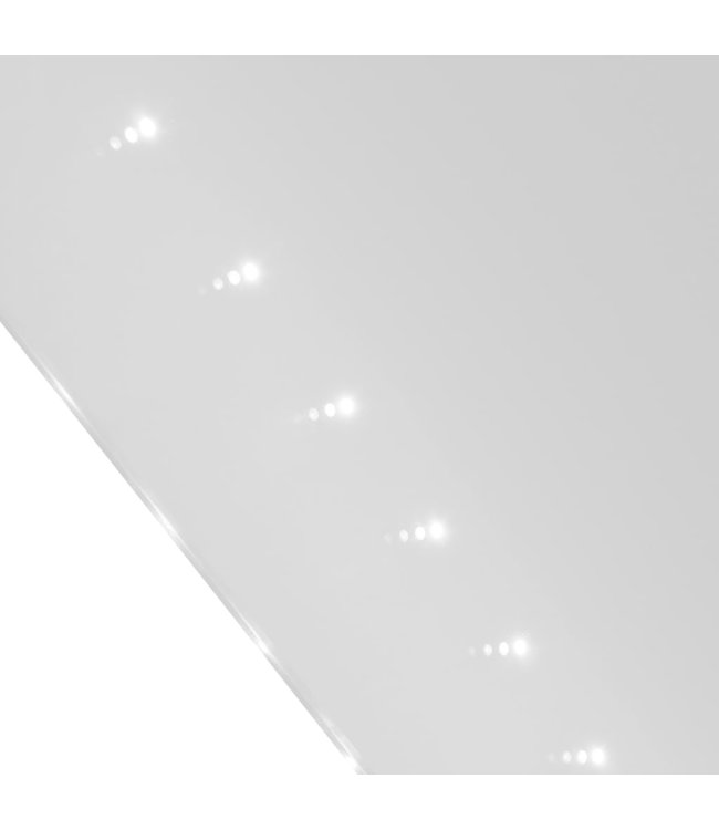 Badkamerspiegel met LEDs 100x60 cm