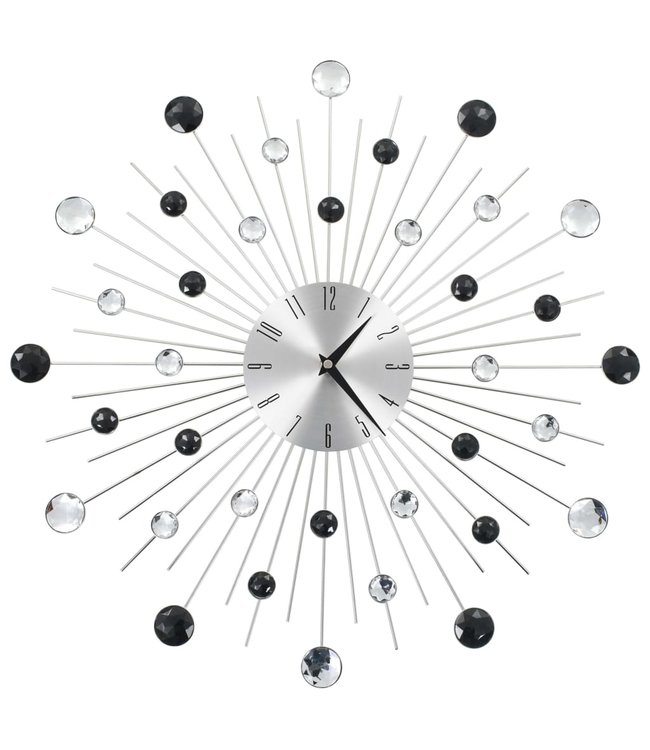 Wandklok met quartz-mechanisme 50 cm modern ontwerp