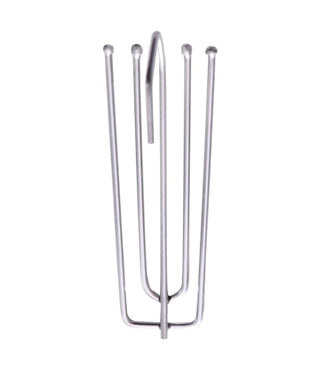 Gordijnen verduisterend met haken 2 st 140x175 cm blauw