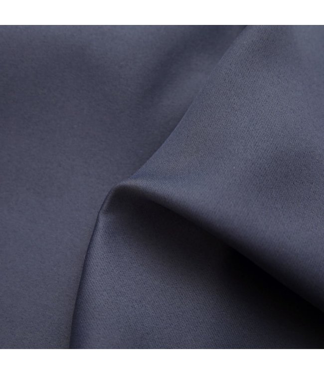 Gordijnen verduisterend met ringen 2 st 140x175 cm antraciet