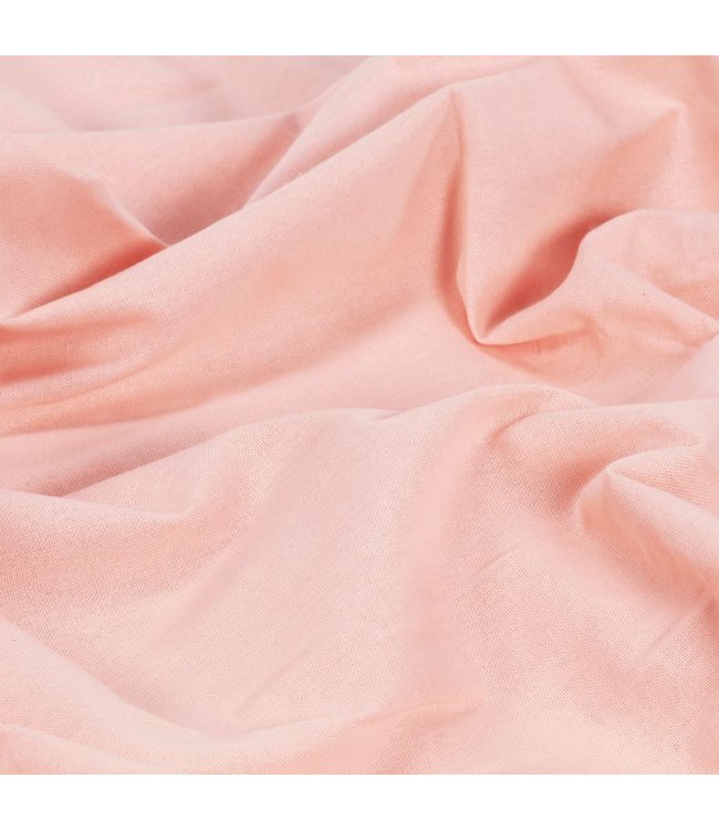 Gordijnen met metalen ringen 2 st 140x245 cm katoen roze