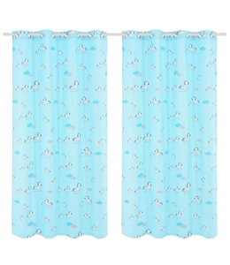 Kindergordijnen verduisterend 140x240 cm zebra 2 st